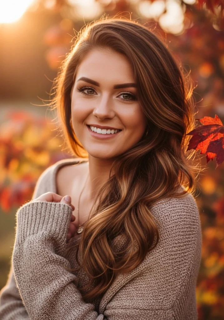Cinnamon-Swirl-Brown-hair-color-for-fall 2025