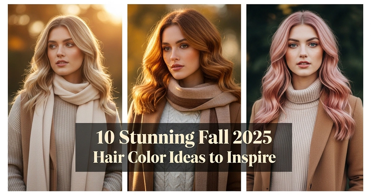 Stunning Fall 2025 Hair Color Ideas to Inspire