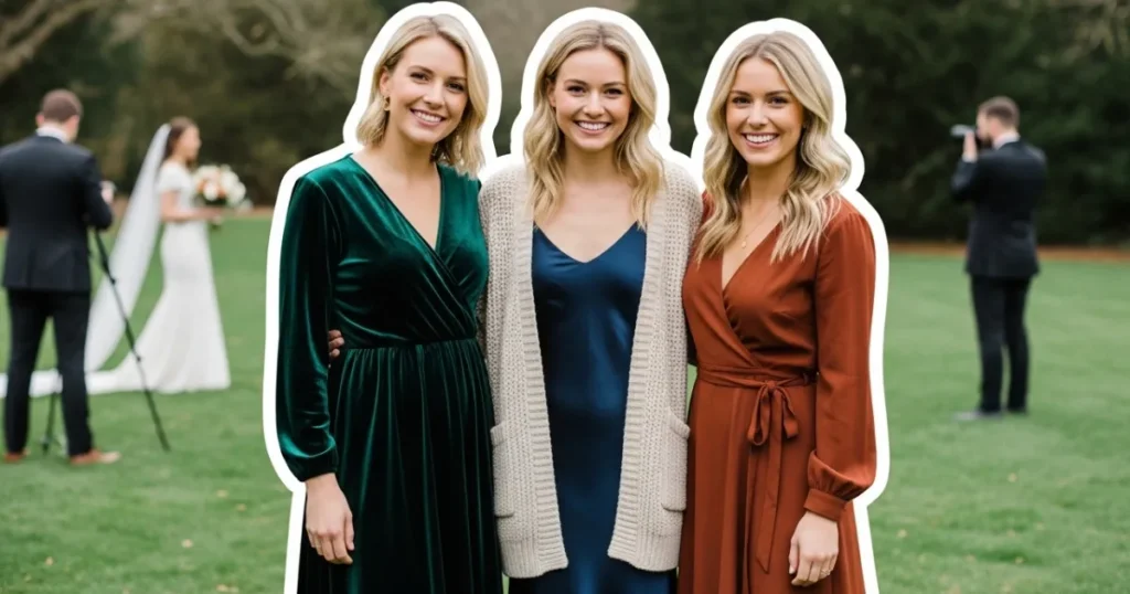 Best Fall Wedding Guest Dresses for Outdoor Ceremony