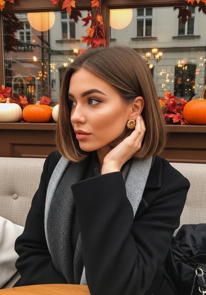 Cozy French Bob Haircut For Fall Styles 2025