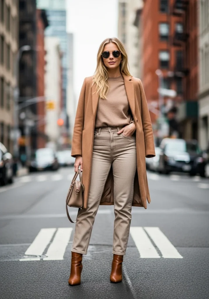 Monochrome Magic Ankle Boots with Jeans